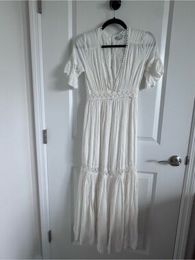 Baltic Born Rayne Deep V Maxi Dress